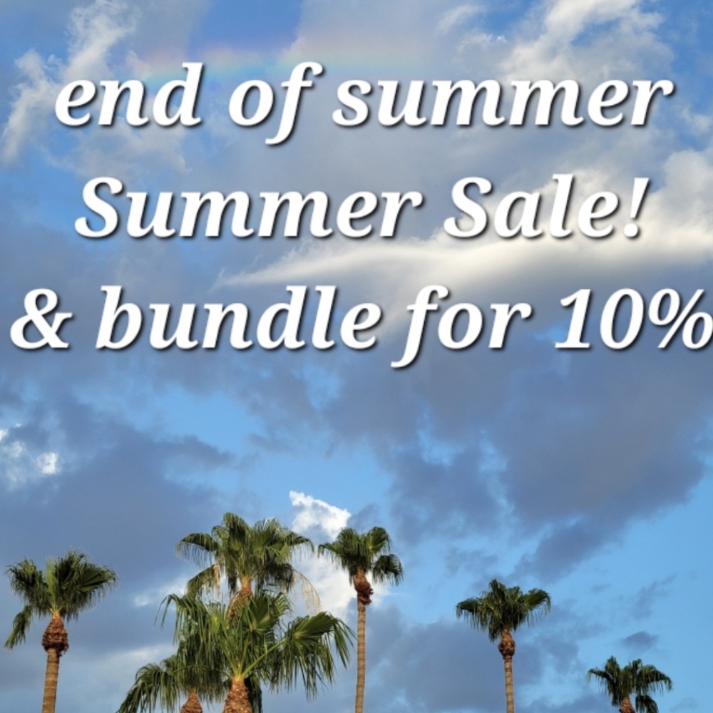 Summer sale, bundle for 10% discount
